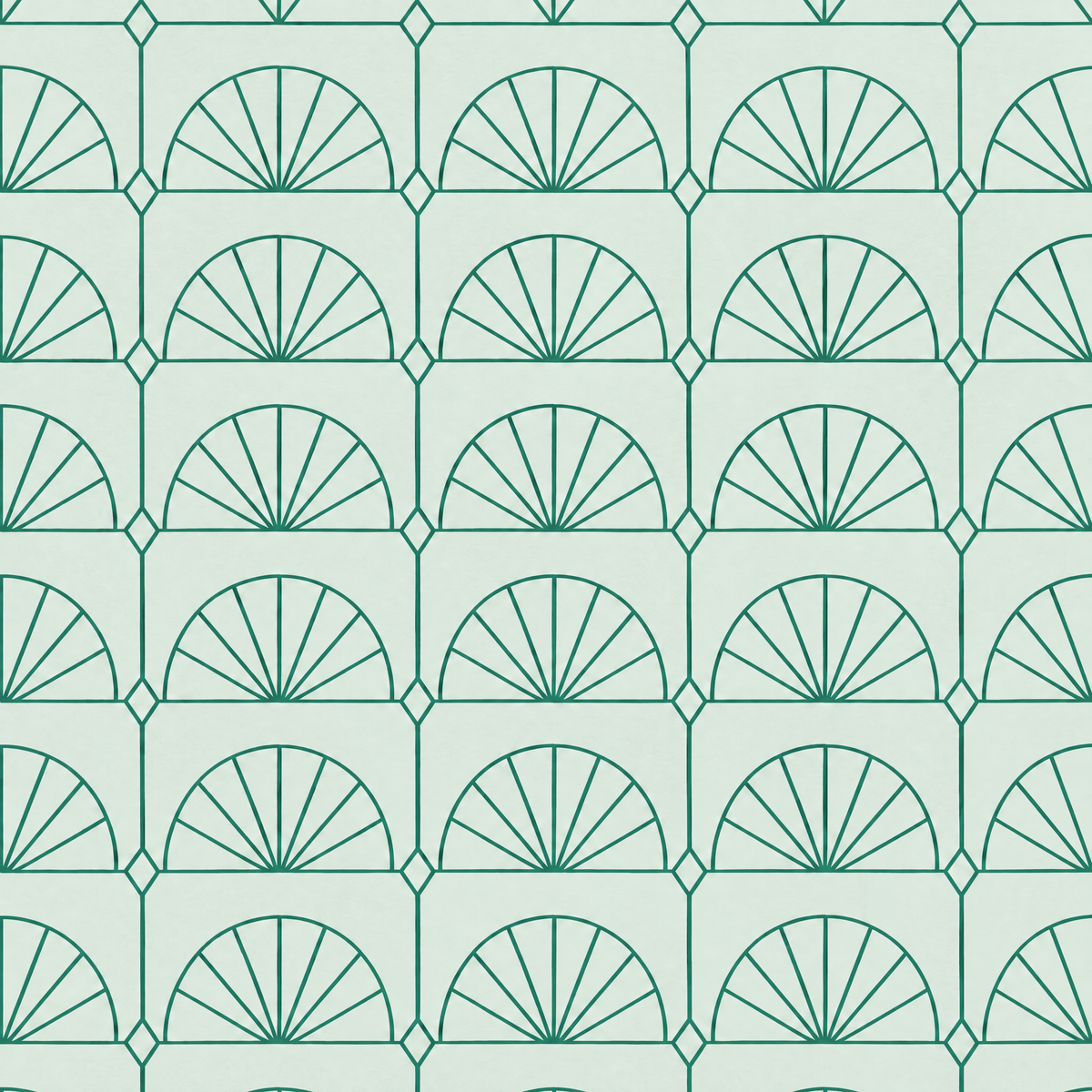 Grille, Jade wallpaper, flat swatch