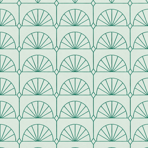 Grille, Jade wallpaper, flat swatch